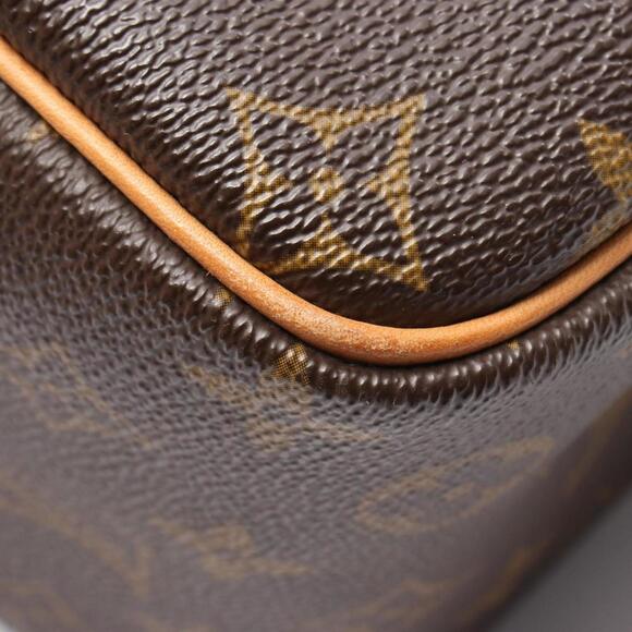 LOUIS VUITTON Brown Monogram Leather Deauville Bag - Picture 7 of 8